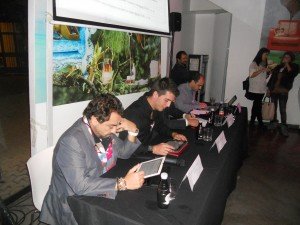 Ponentes del Tapas & Tweets: Pepe García de Tejada, Ricardo Pabón y Daniel Alcántara