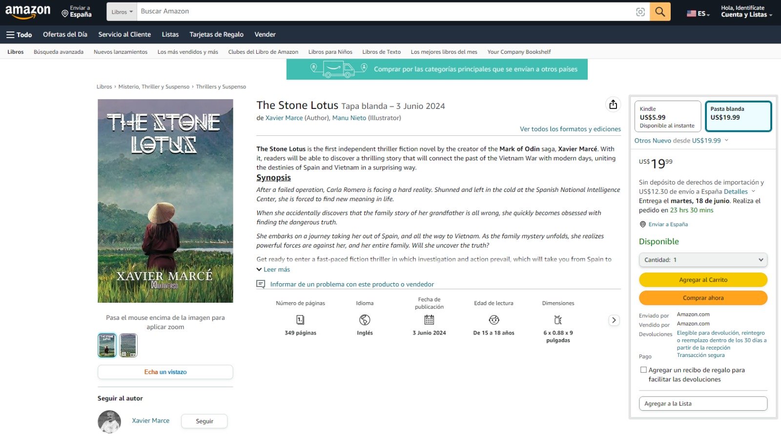 The Stone Lotus on Amazon.