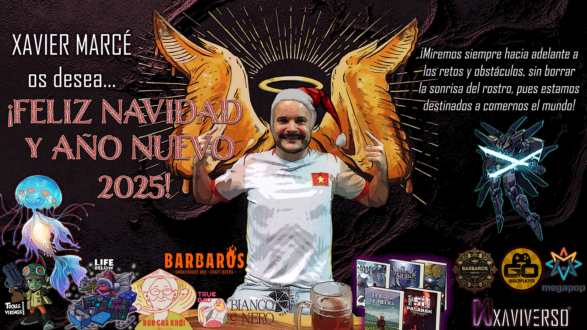 Felicitación de Navidad de Xavier Marcé