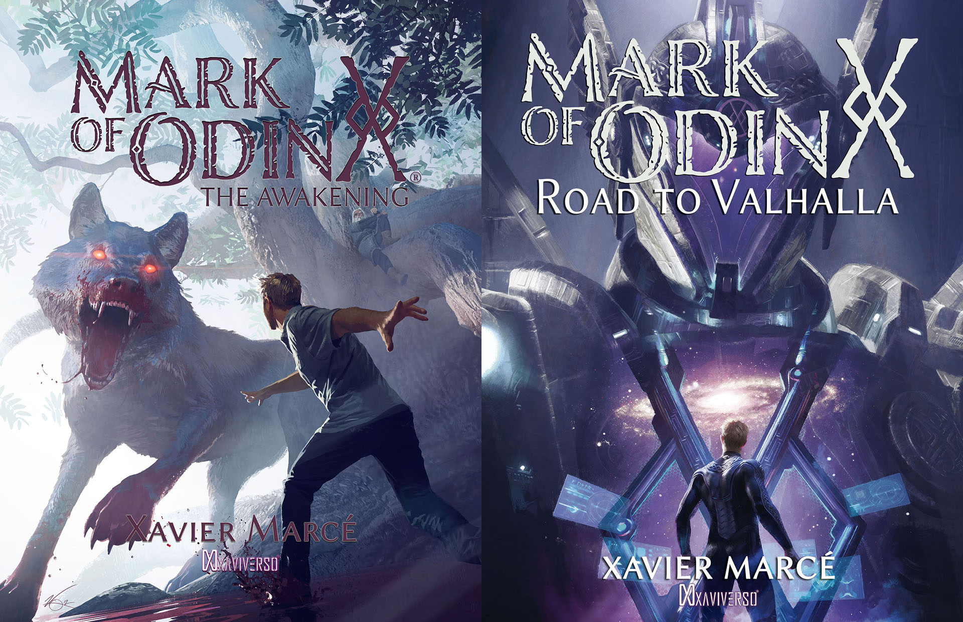 Mark of Odin: The Awakening and Road to Valhalla books