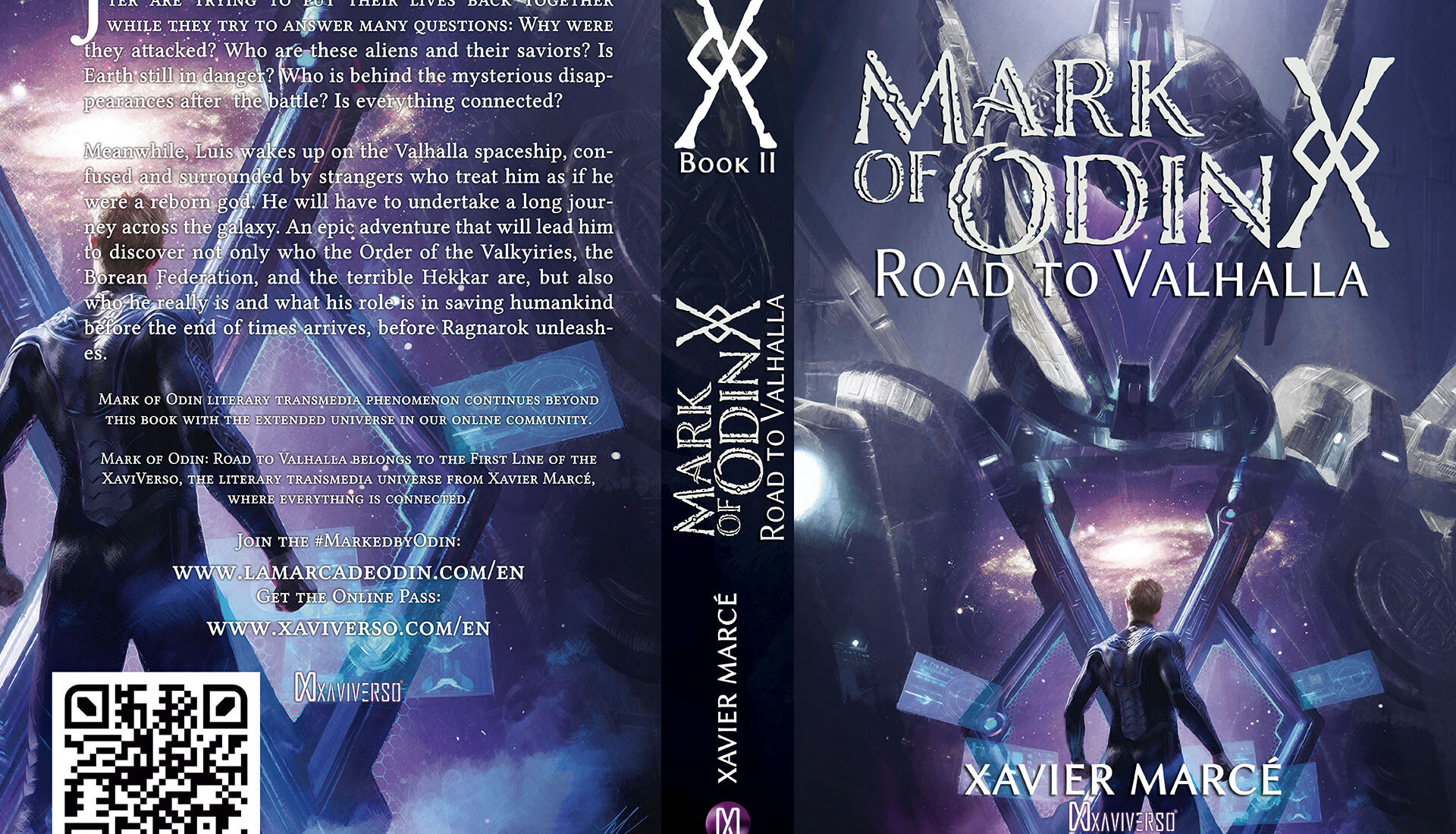 Mark of Odin: Road to Valhalla Amazon's cover design.