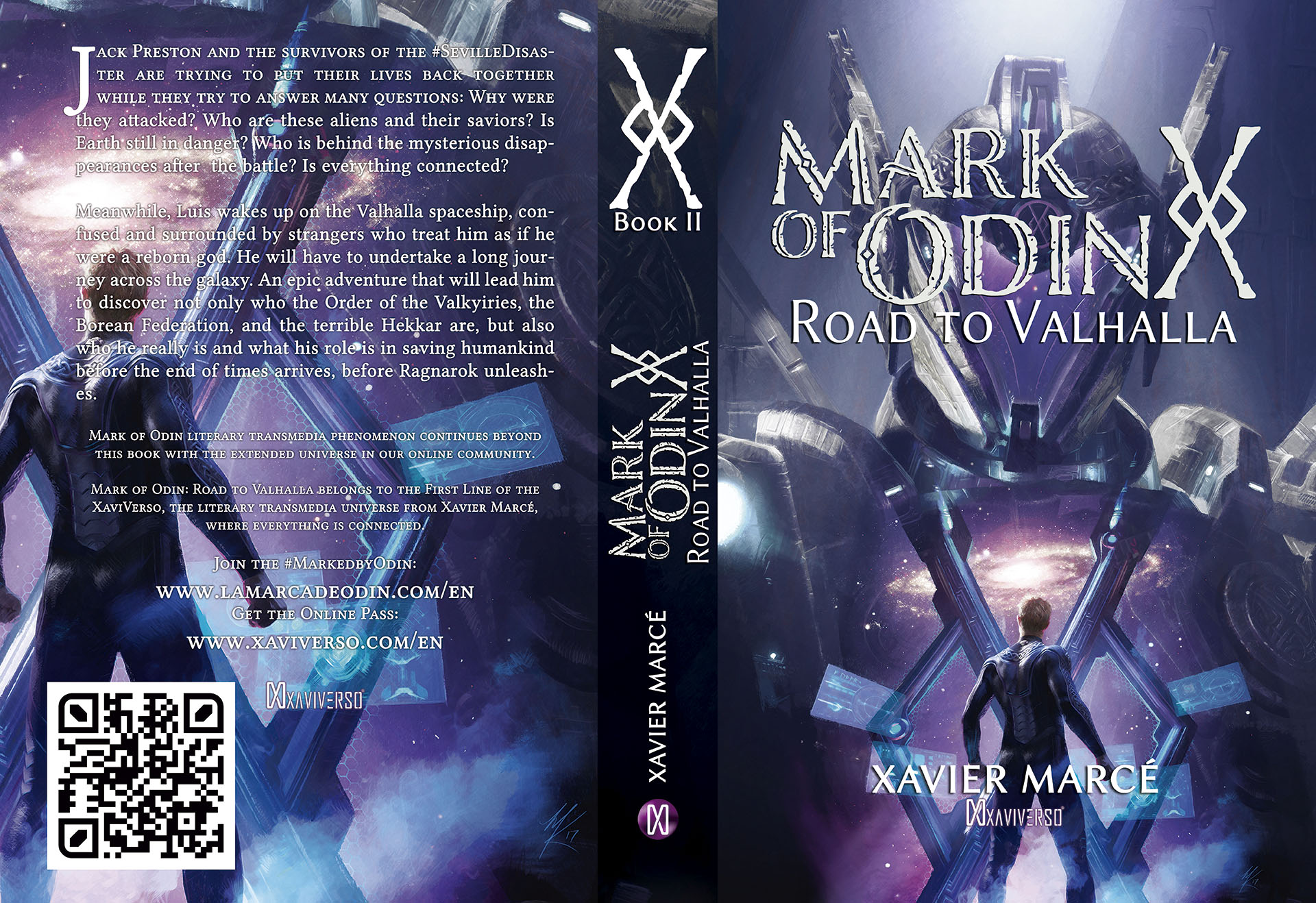 Mark of Odin: Road to Valhalla Amazon's cover design.