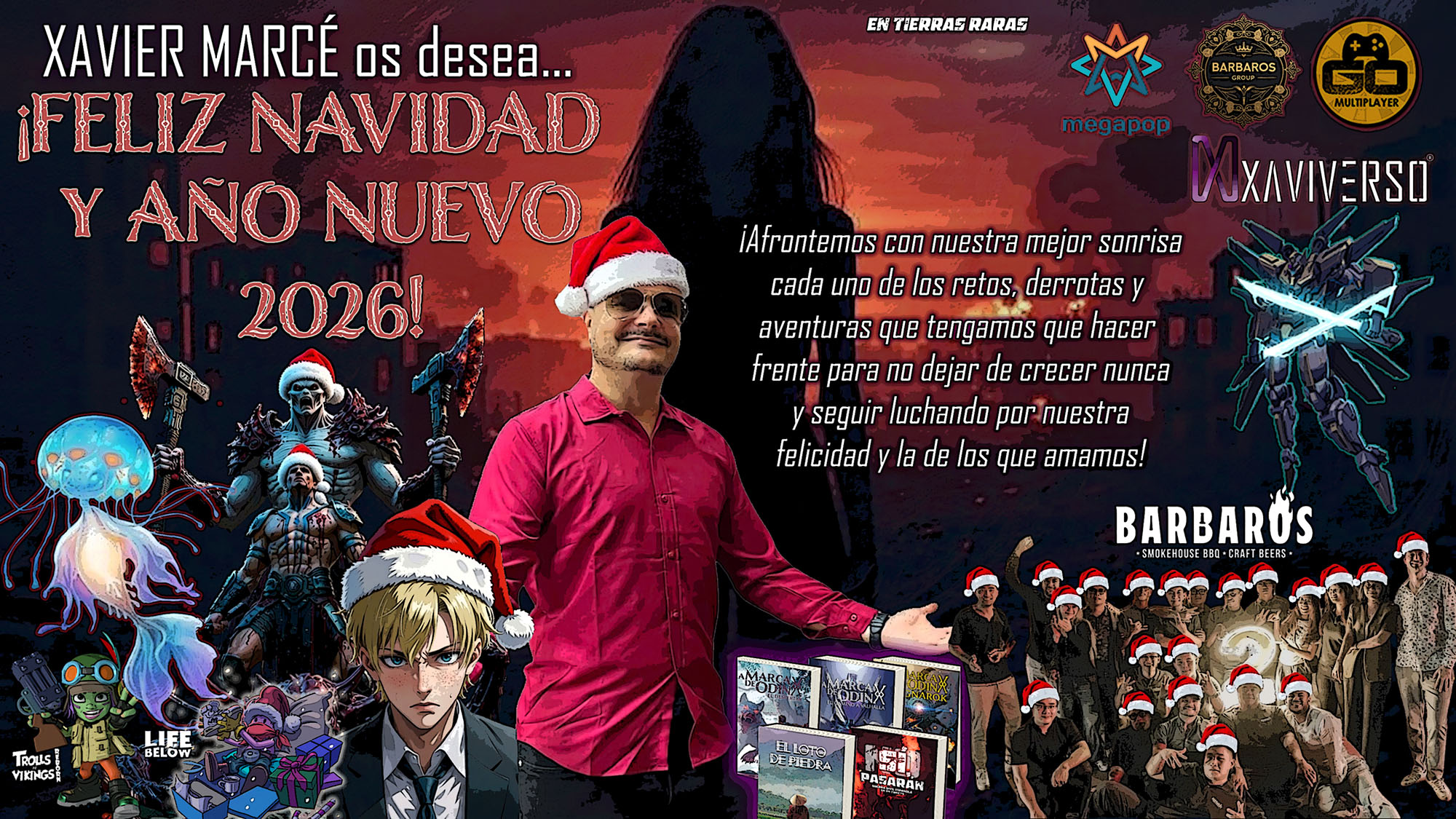 Felicitación de Navidad de Xavier Marcé