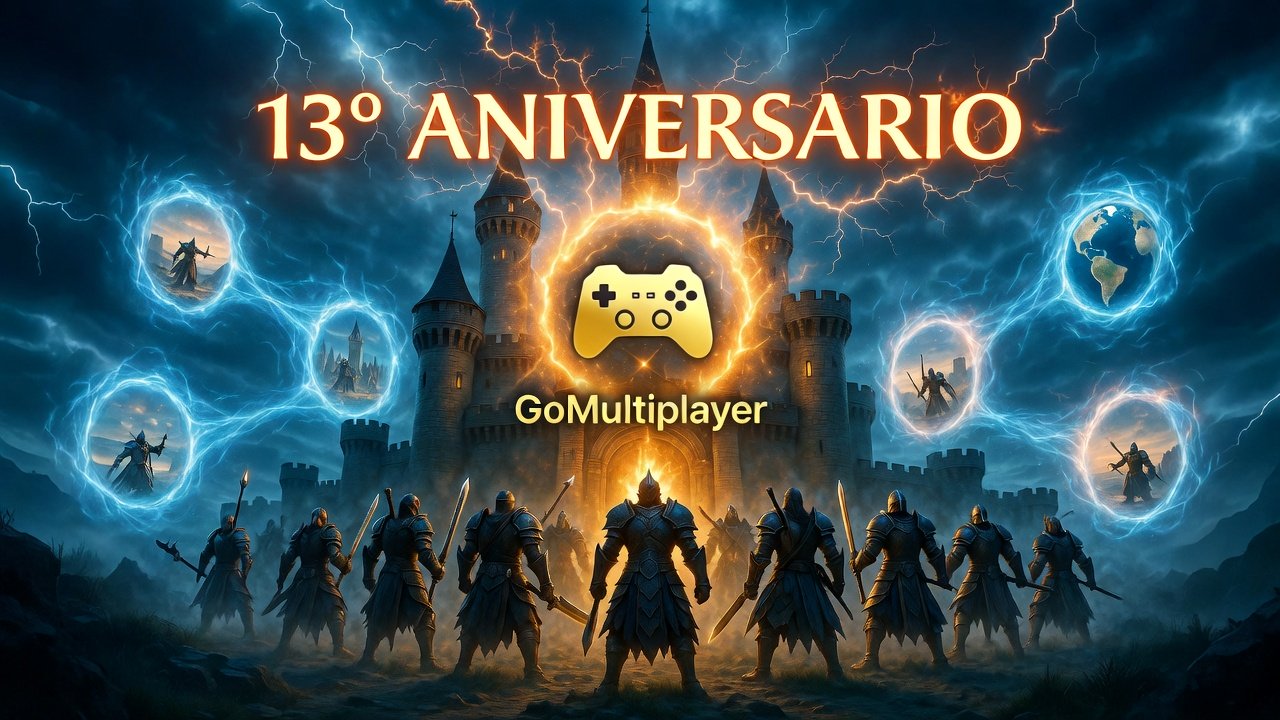 13º aniversario de GoMultiplayer