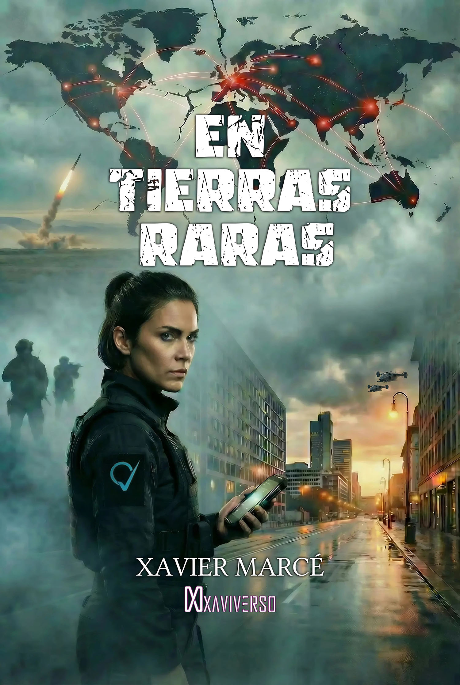 Ilustración de portada de En Tierras Raras